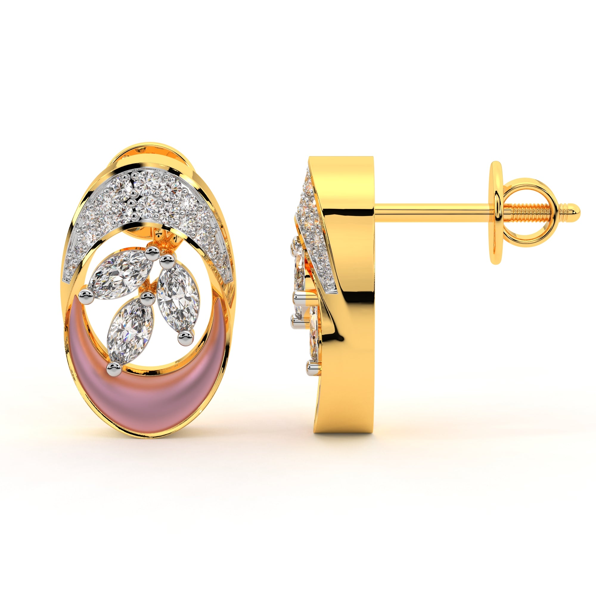 Romantic Nature's Embrace Earrings