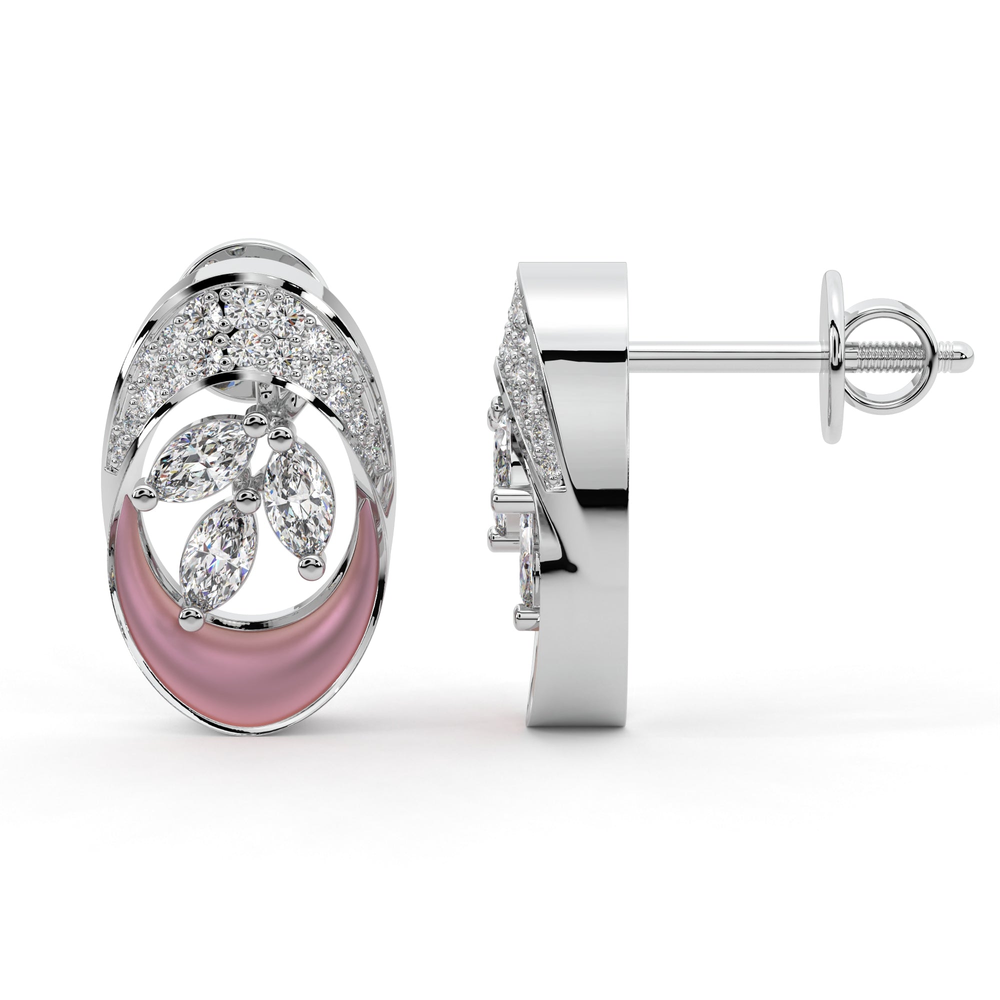 Romantic Nature's Embrace Earrings
