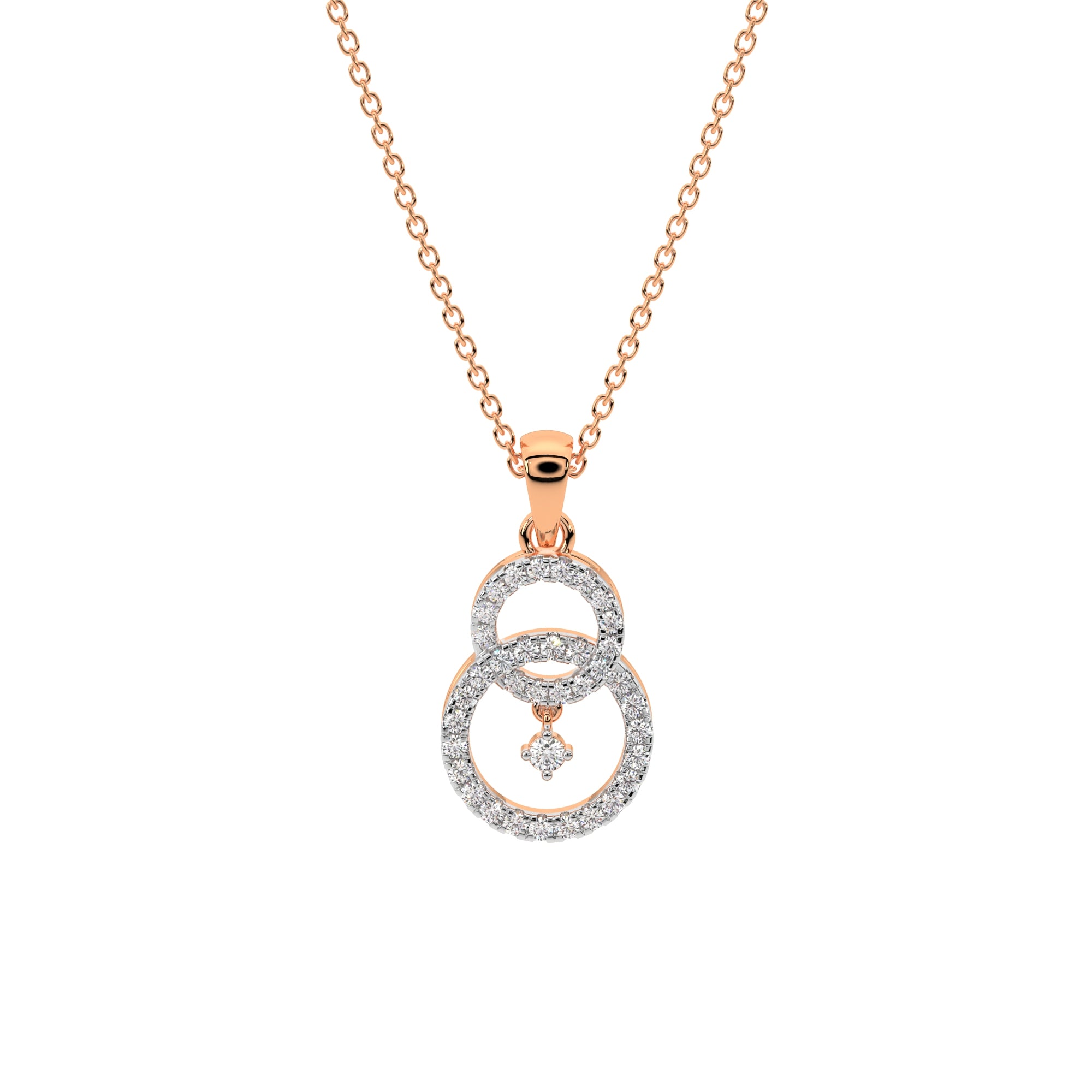 Encircled Love Diamond Pendant