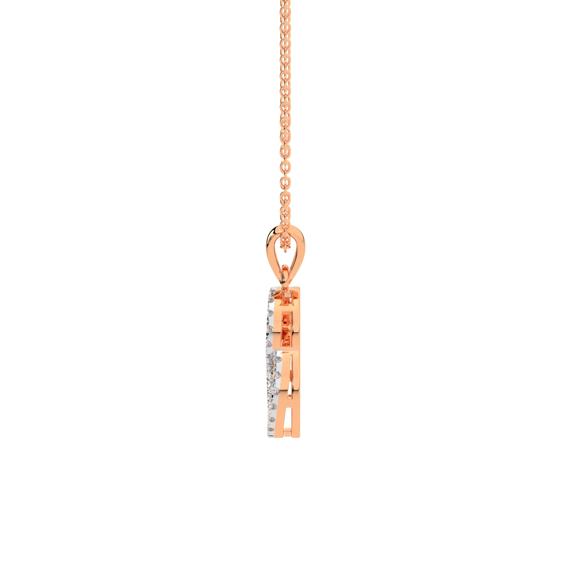 Encircled Love Diamond Pendant