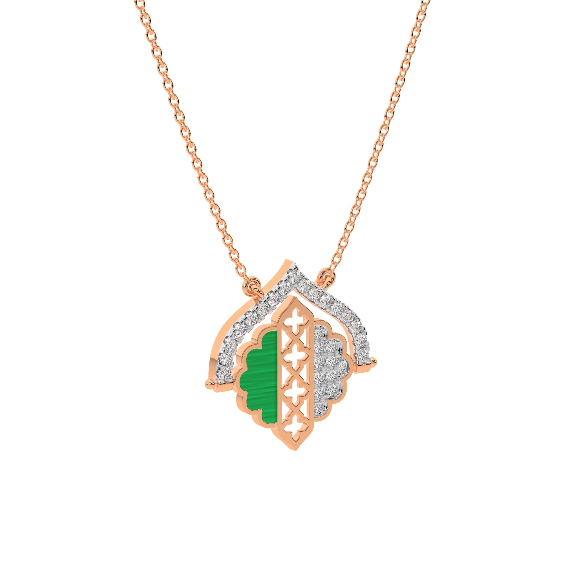 MOP Floral Bloom Two Way Pendant