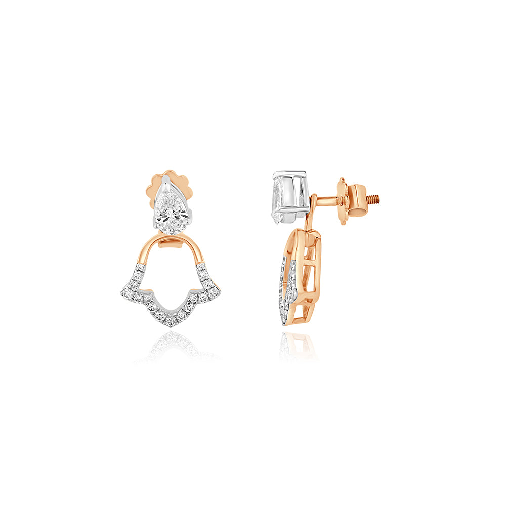 Earrings (Rose Gold)