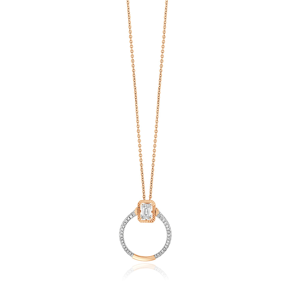 Convertibles: Ring cum Pendant (Rose Gold)