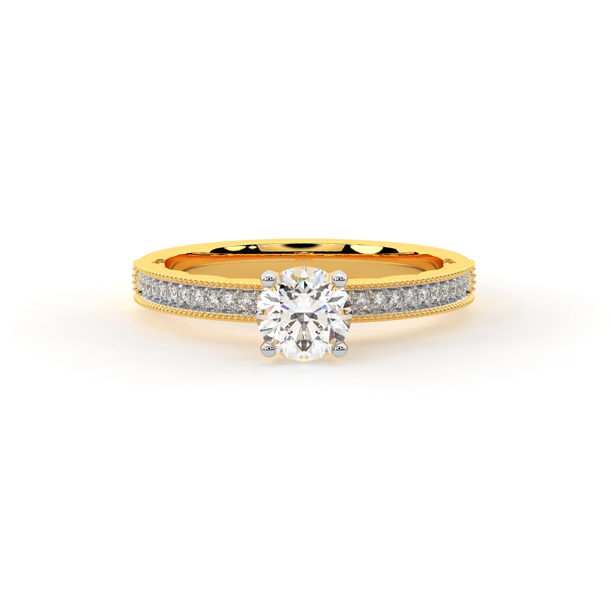 Stellar Solitaire Ring Radiance