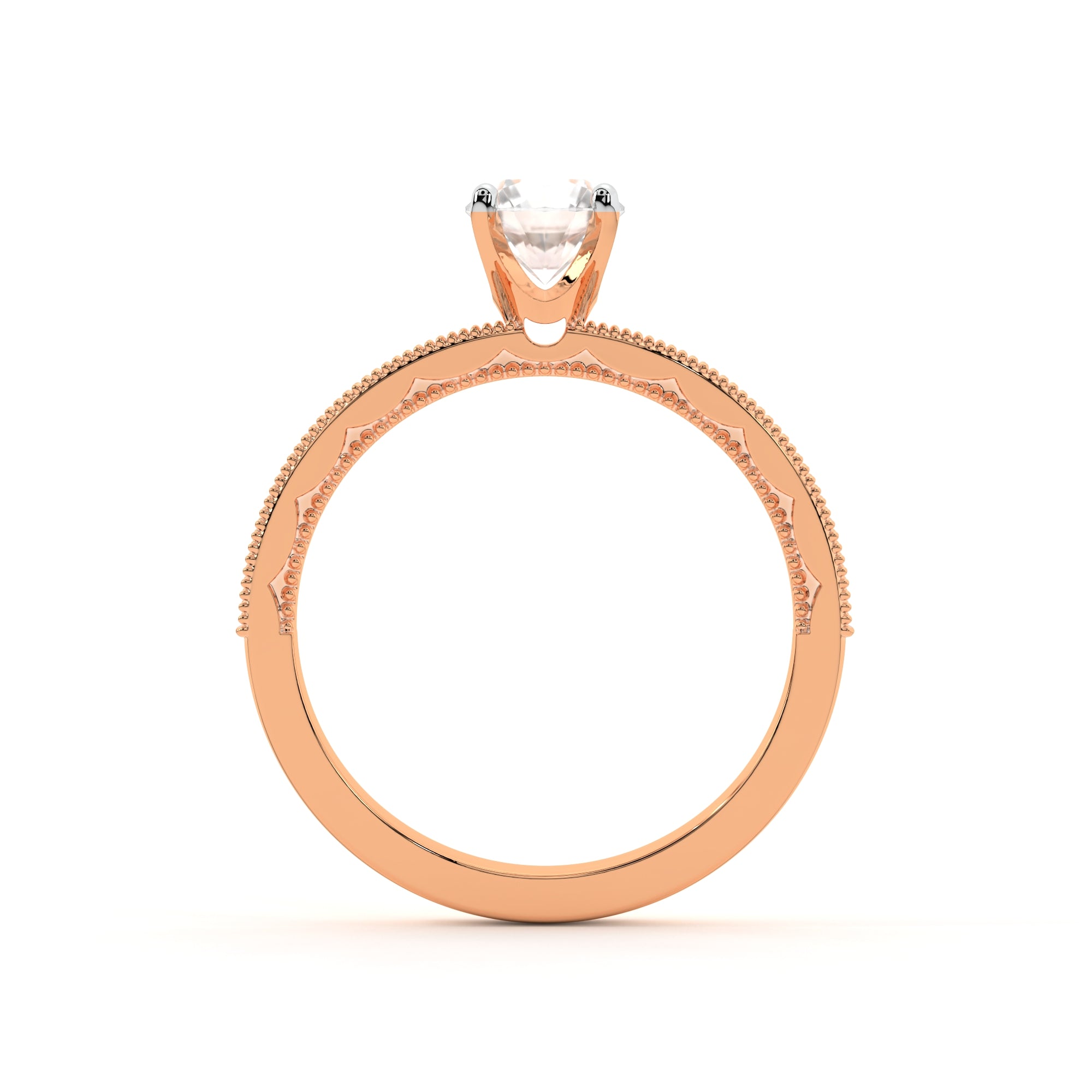 Stellar Solitaire Ring Radiance