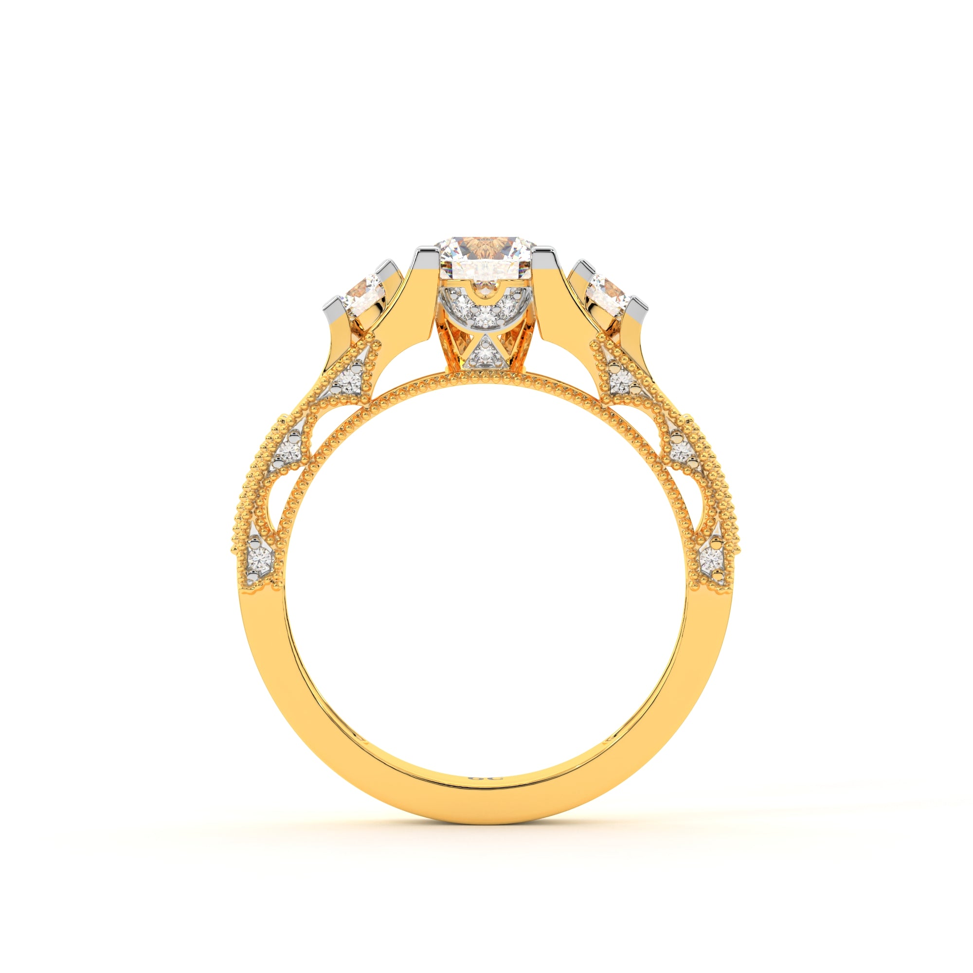 Triple Brilliance Diamond Ring