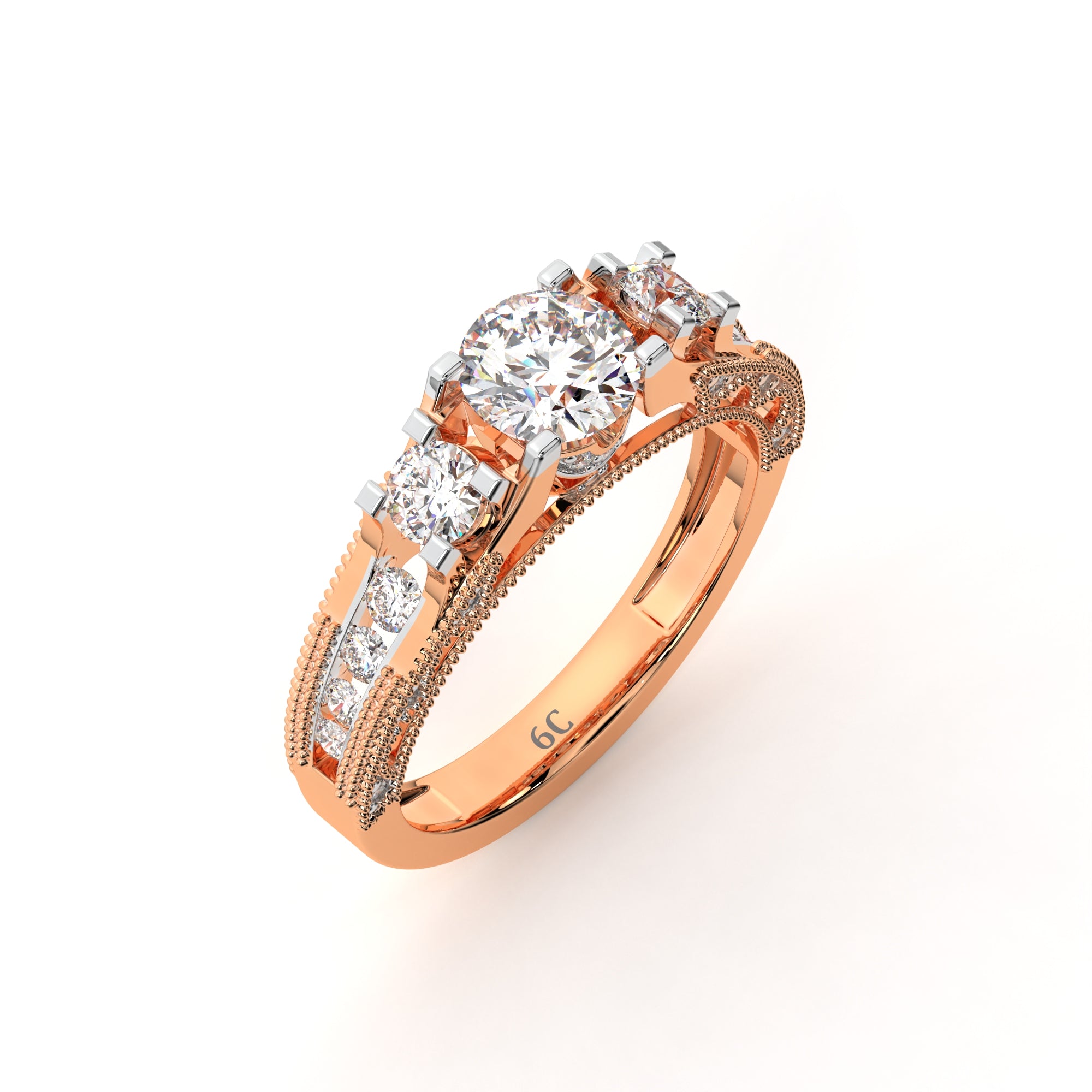 Triple Brilliance Diamond Ring