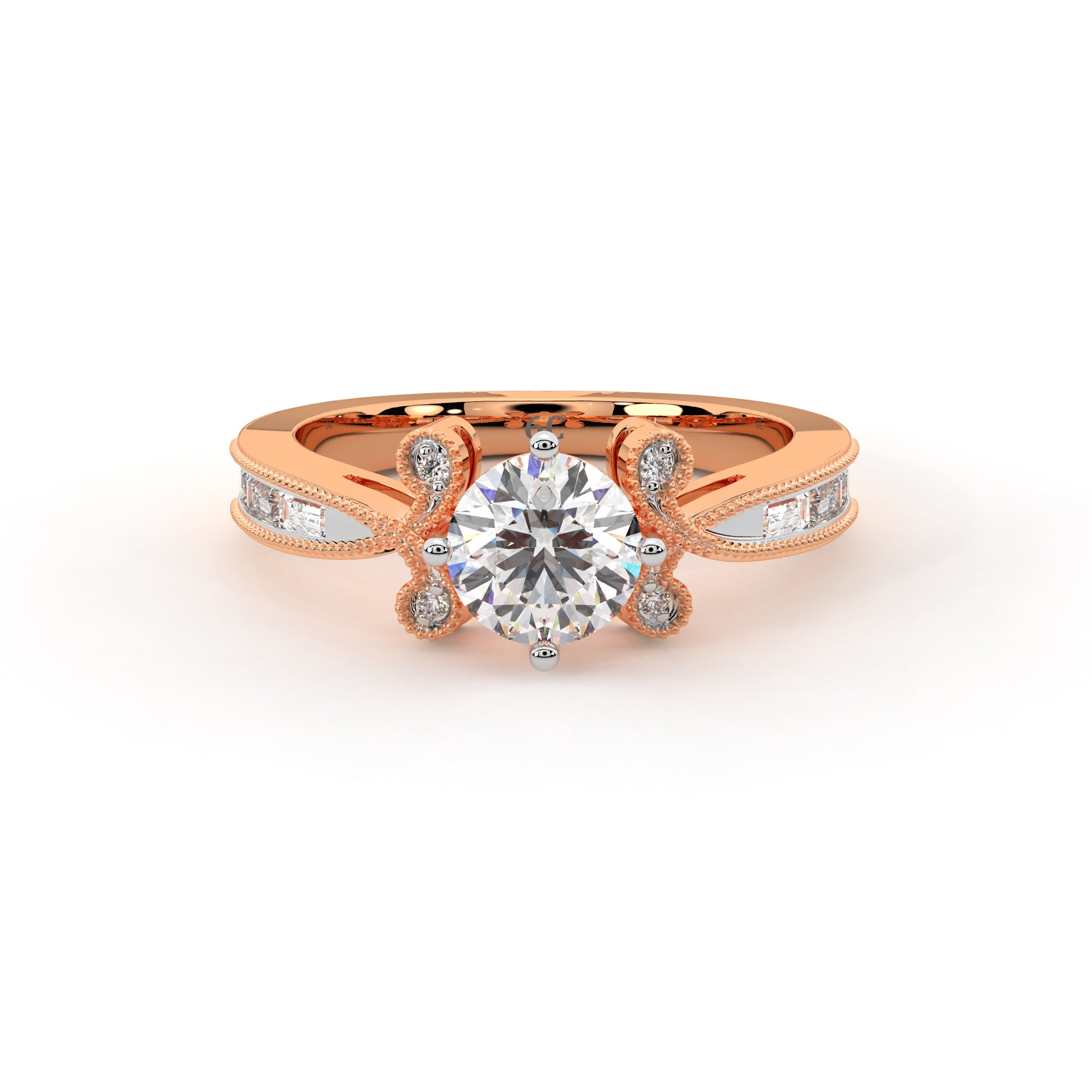 Elegant Boss Lady Diamond Ring