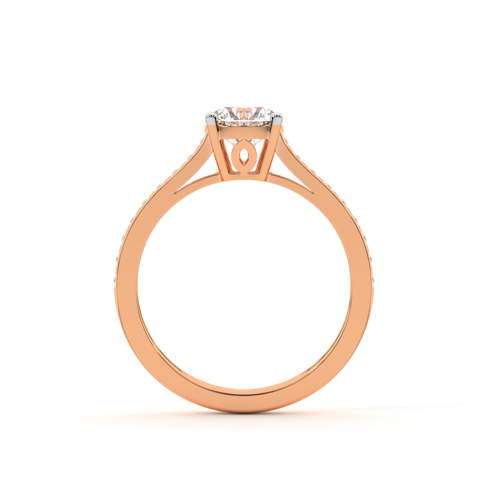 Luminously Luxurious Solitaire Ring