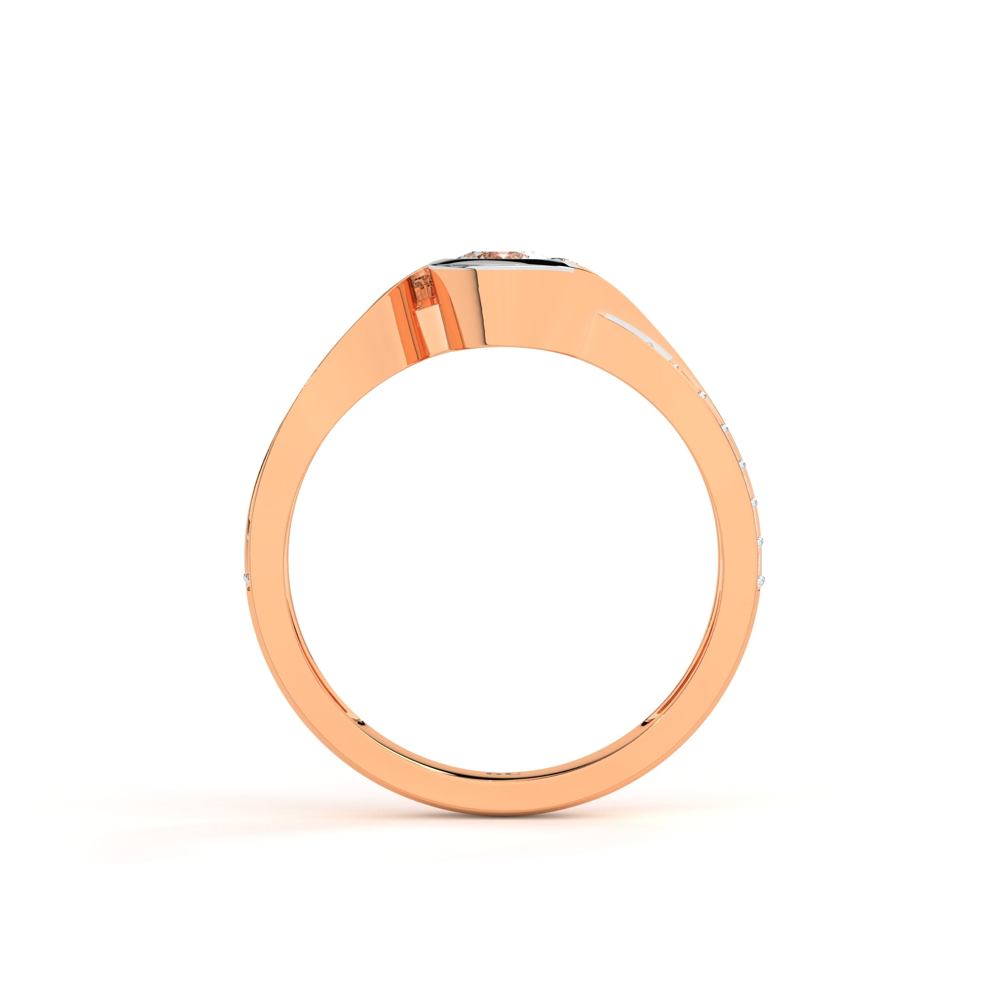 Sun-Kissed Diamond Ring