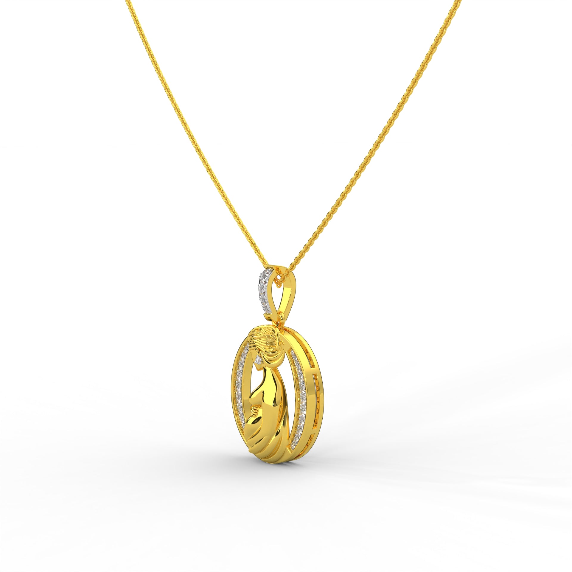 Mom's Everlasting Love Pendant