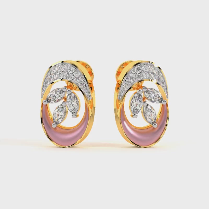 Romantic Nature's Embrace Earrings